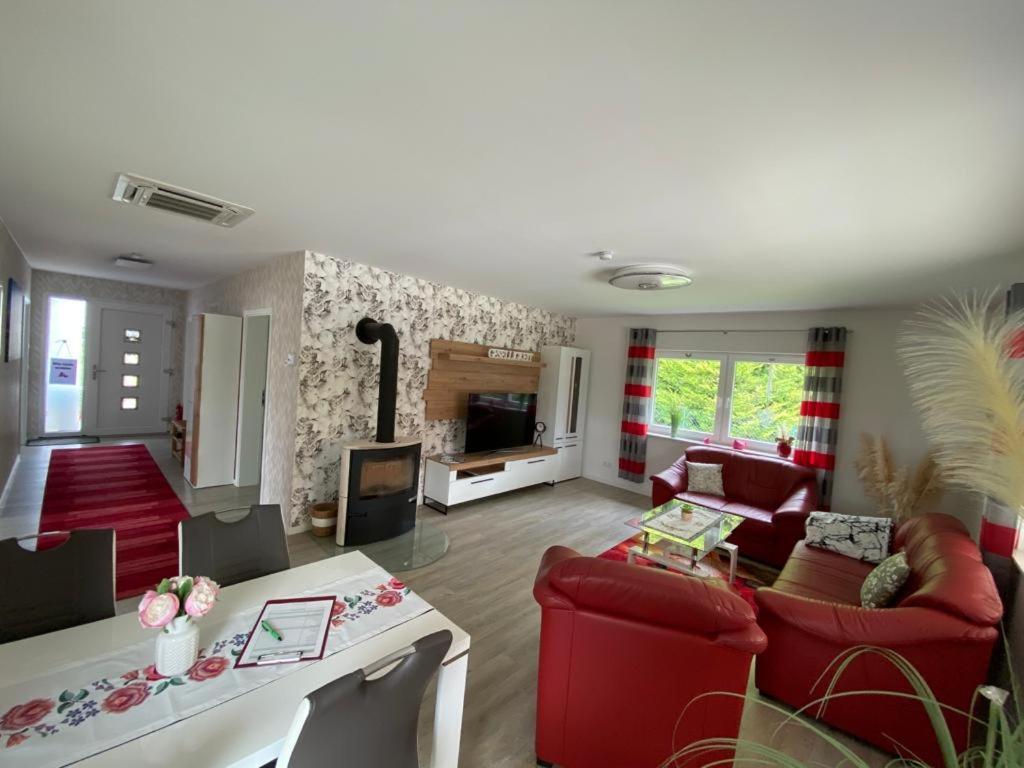 Ferienhaus Lubke Villa Muehlhausen  Ngoại thất bức ảnh